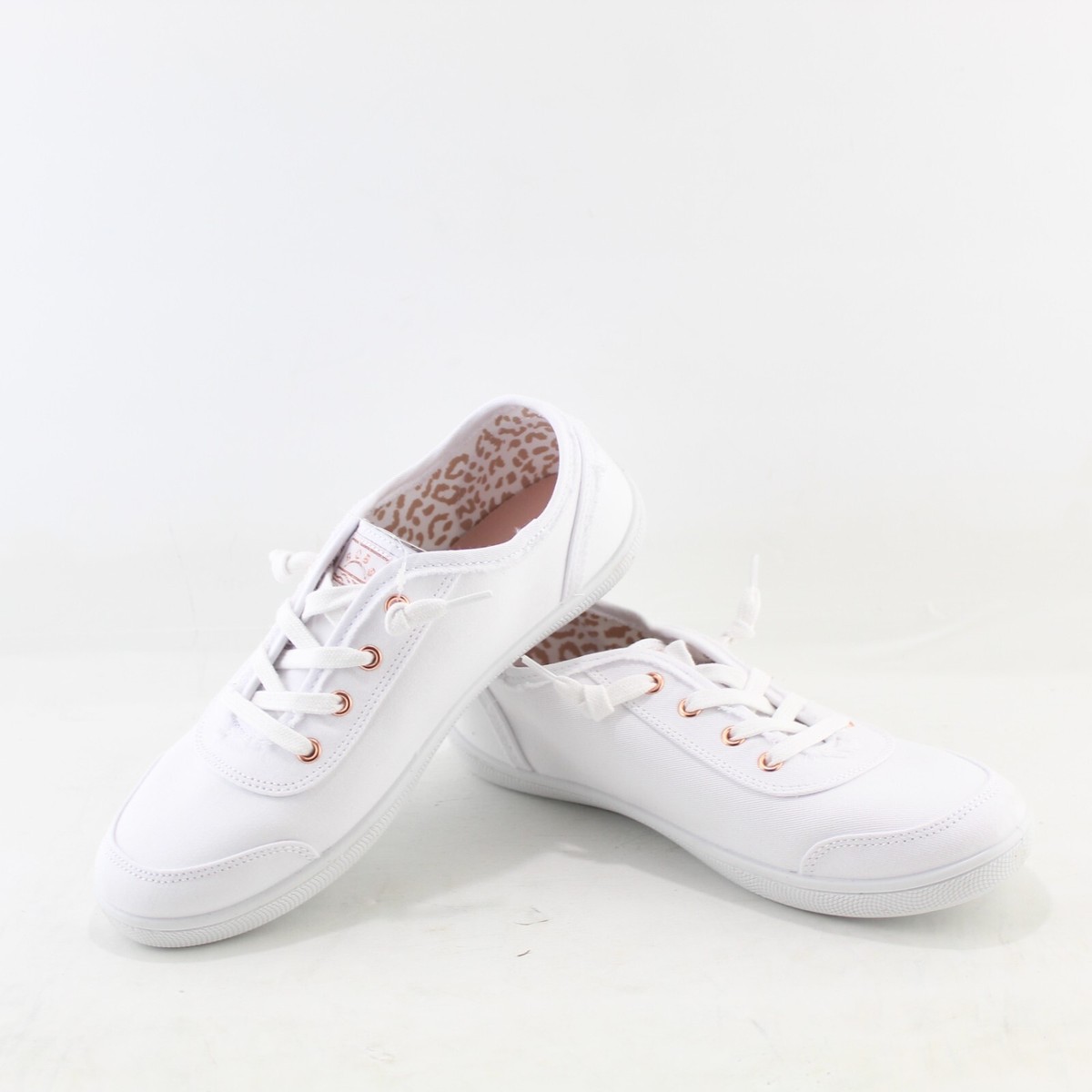 SKECHERS BOBS womens lace up casual Multi shoe sizes white canvas