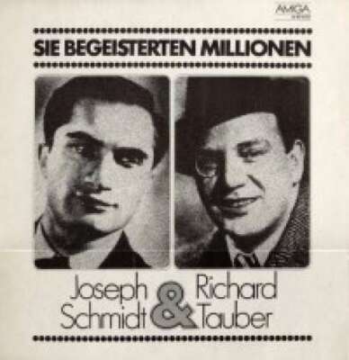 Joseph Schmidt & Richard Tauber - S LP Comp Mono RE Vinyl Schallp