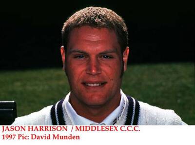 Jason Harrison Middlesex CCC Old Player Cricket Photo 1