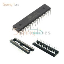 ATmega328P-PU with Arduino UNO Bootloader ATMEL DIP28 DIP SOCKET