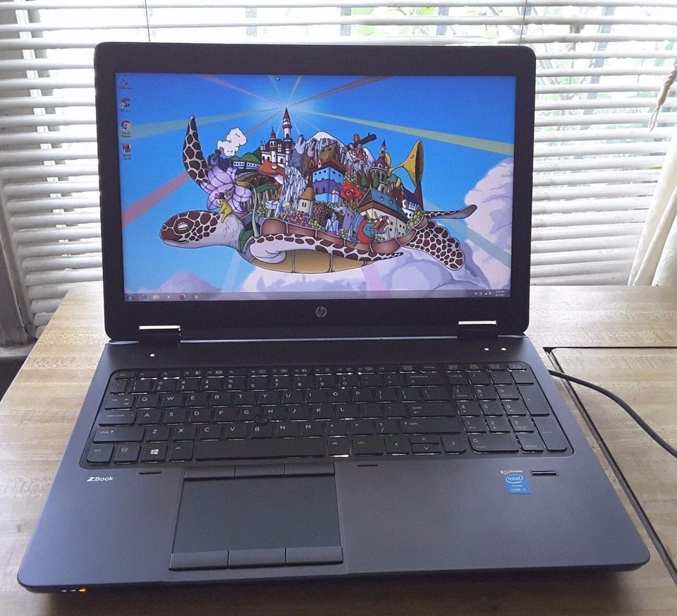 3D-Design HP ZBook 15 i7-QUAD (4TB SSD) Blu-Ray Burner 32GB 15.6" nVIDIA K1100M - Image 2 of 4