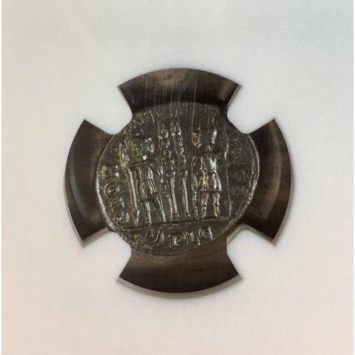 Roman Empire Constantius II, AD 337-361 NGC Ch XF ***Rev Tye's Stache*** #208896 - Foto 3 di 3