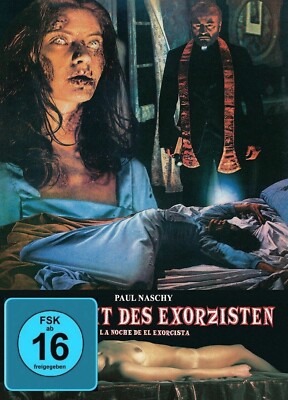 Paul Naschy - Die Nacht des Exorzisten - Blu-ray DVD - Mediabook Cover A NEU OVP