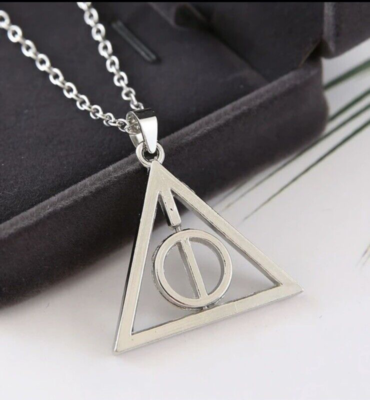 Deathly Hallows Pendant Necklace Harry Potter Wizarding World Fantastic  Beasts