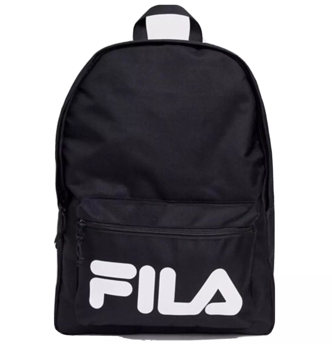 Manhattan galería Histérico Fila Verda Unisex Backpack Classic Printed Big Logo in Black Brand New NWT  | eBay