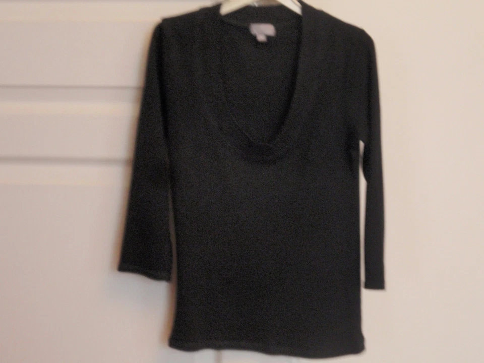 Pull fin noir ZARA taille XS - Photo 1/1