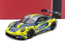 IXO PORSCHE 911 992 GT3 R 4.2L 24h SPA 2024 #96 1/18 Scale New Release!