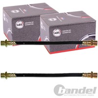2X A.B.S. BremsschlÄUche Hinten Passend FüR Toyota Allion Prius