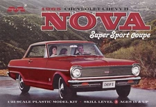 MOE-2322 Moebius Models 1/25 1965 Chevy II Nova Super Sport Coupe