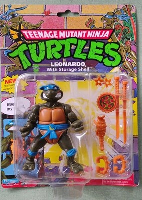 Teenage Mutant Ninja Turtles Classic Leonardo Storage Shell TMNT Action Figure