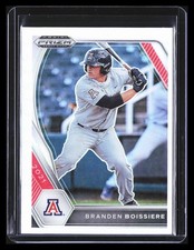 Branden Boissiere 2021 Prizm Silver Rookie Prospect #PDP82 Arizona Wildcats B012
