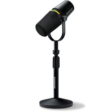 Shure MV7 XLR/USB-C Hybrid Cardioid Dynamic Podcasting Microphone - SKU 2015624