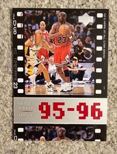 1998 UD MJ LIVING LEGEND TIMEFRAME #87 MICHAEL JORDAN 95-96 42-5 AT BREAK