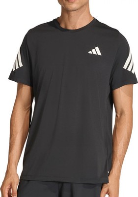 adidas Adi365 ClimaCool Mens Running Top Black Short Sleeve Reflective T-Shirt