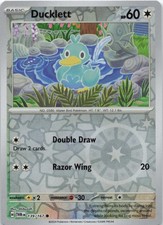 Ducklett 139/167 SV06: Twilight Masquerade Reverse Holo NM Pokemon TCG