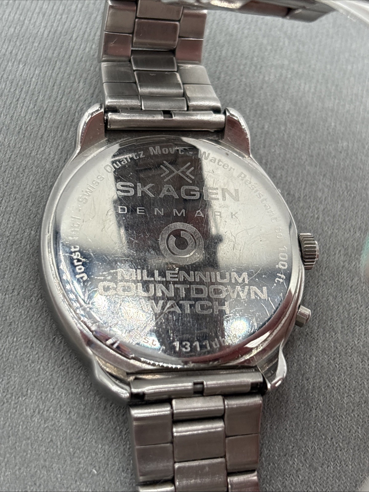 skagen denmark millenium countdown watch - image 3