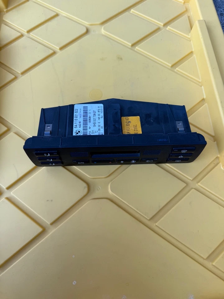 Panel de control climático BMW 325i 328i 330i M3 2001-2006 64116931602 OEM usado Foto 2 de 4