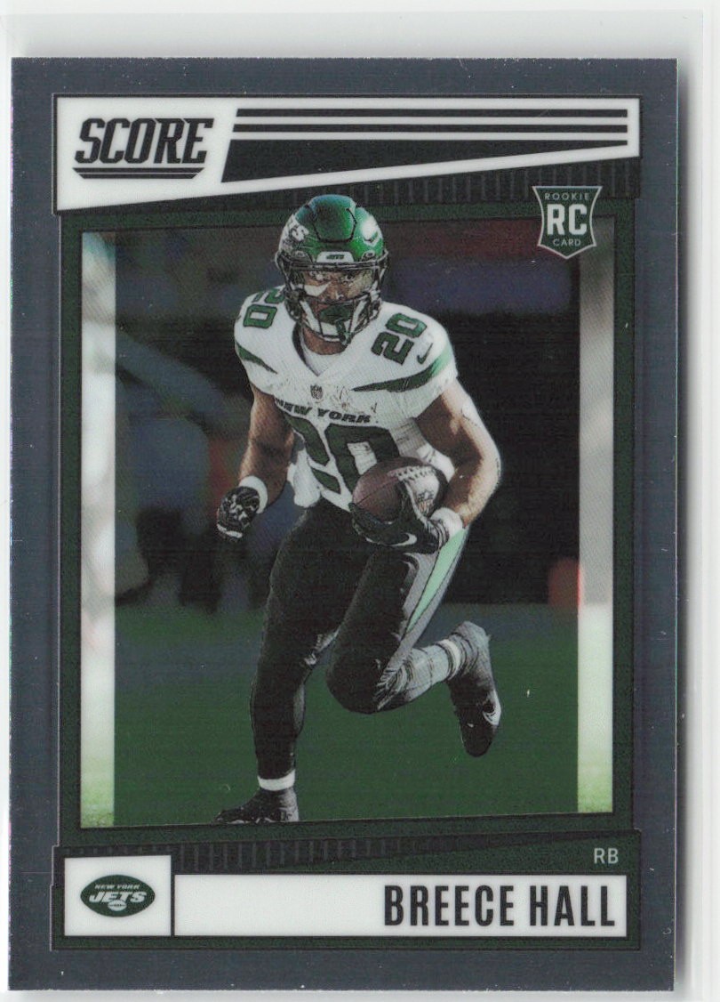 2022 Panini Chronicles #SP-330 Breece Hall Score Premium Rookies