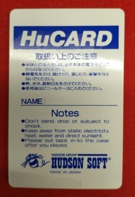 HUDSON Momotaro action drama PC Engine HUCARD