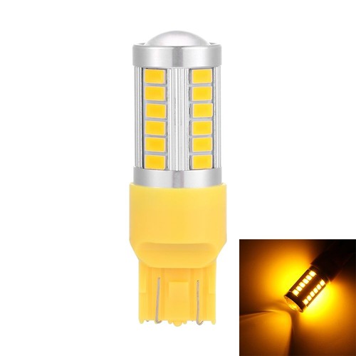 Yellow 5730 Fog Lamps 33SMD Car Backup Reverse Light T20 W21/5W 7443 LED Bulbs - Picture 14 of 14