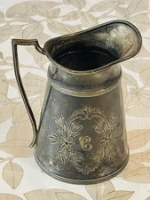 Antique Middletown Plate Co. Creamer - Pattern 729 - Silverplate - c.1900