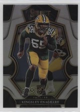 2022 Panini Select Premier Level Silver Prizm Kingsley Enagbare #138 0y59