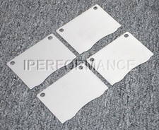 Titanium Brake Pad Shim Heat Shield Set For Jaguar 420 1967-1968 Front Titanium Brake Pad Shim Heat Shield Set For Jaguar 420 1967-1968 Front