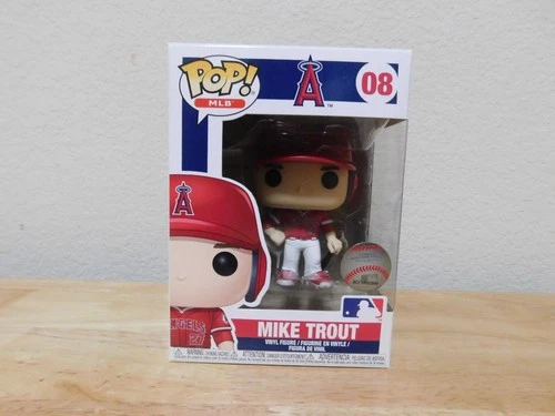 New Funko Pop Baseball MLB Los Angeles Angels #08 Mike Trout vinyl figure