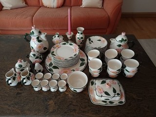 Villeroy & Boch Kaffee Service „Wildrose“ 55 tlg. neuwertig – ab 1. € TOP!!!