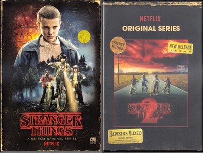 STRANGER THINGS Seasons 1 and 2 Blu-ray & DVD sets Target Editions Netflix