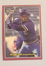 1984 Donruss Action All Stars - Richie Zisk #30 Jumbo Baseball Seattle Mariners 
