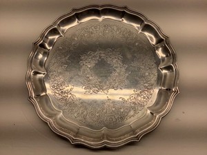 Vantage silver plated serving dish