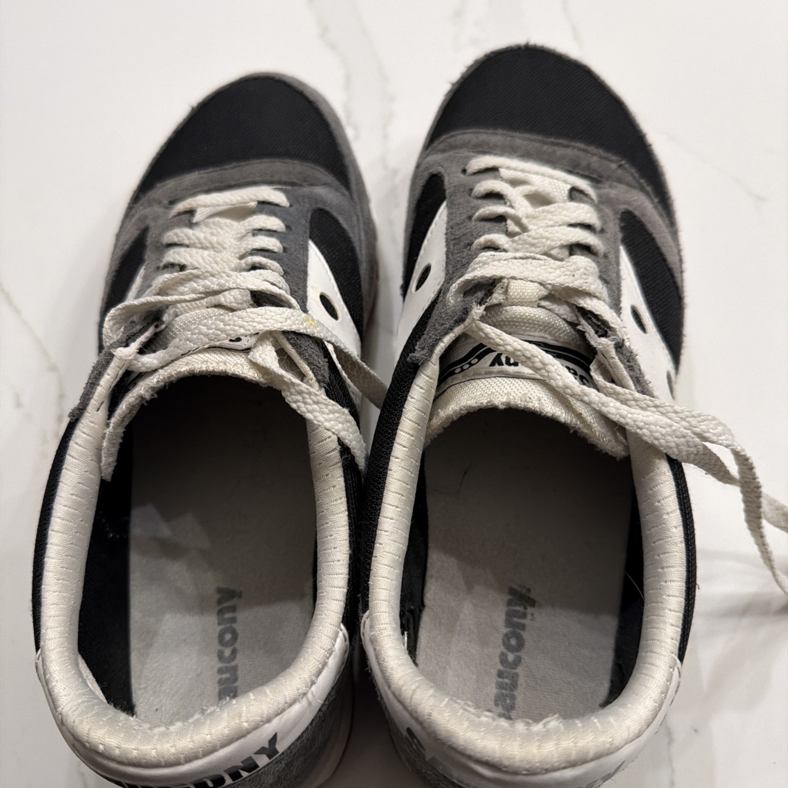 Saucony Jazz Original Men's Size 10.5 Black and Gray thumbnail 5