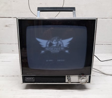 1970s Sony TV Monochrome Solid State Model TV-110 UK Retro Mid Century
