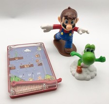 Nintendo Super Mario Brothers McDonald s Happy Meal Promotional Toy Set Of 3