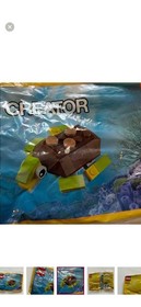 LEGO Creator Happy Turtle Set #30476 33 Pieces New In Bag! Sealed Retired