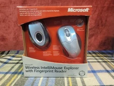 Microsoft Wireless IntelliMouse Explorer With Fingerprint Reader New Sealed