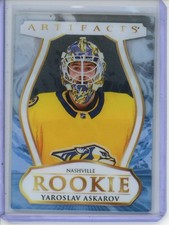 2023-24 Upper Deck Artifacts Rookies Plexi Yaroslav Askarov #183 0be5