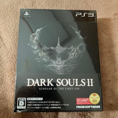 Dark Souls II Scholar of the First Sin PS3 New Sealed Japan Ltd w/ CD Map Guide