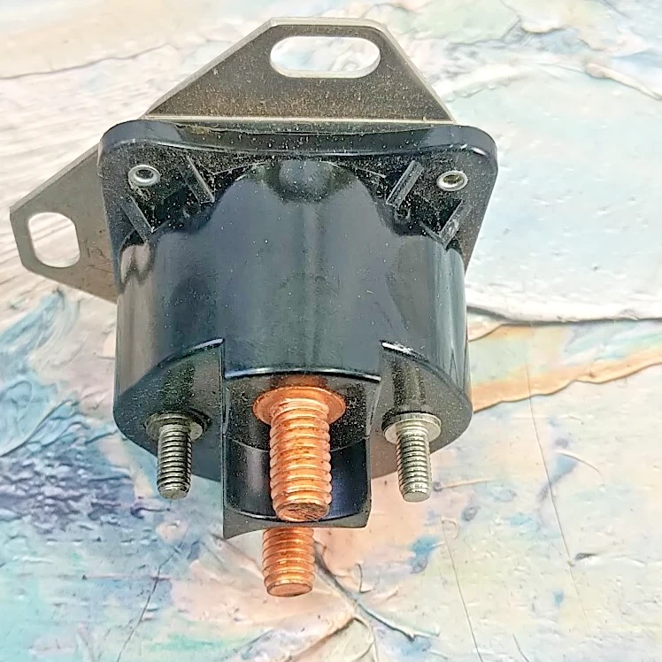 Solenoide de arranque Napa Echlin ST45 para Cummins 1984-1992 6BT 5,9 L 4 terminales nuevo de stock Foto 4 de 4