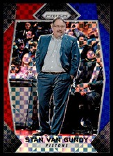 2017-18 Panini Prizm Prizms Red White and Blue Stan Van Gundy Detroit Pistons