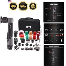 Mini Cordless Polisher Car Polishing Machine Set for Auto Detailing