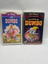 Disney's Dumbo Masterpiece Collection & 60th Anniversary Edition VHS Tapes