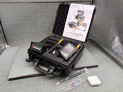 NOS NEVER USED LONG RANGE 3D BLACK EAGLE METAL DETECTOR GOLD SILVER COPPER NEW