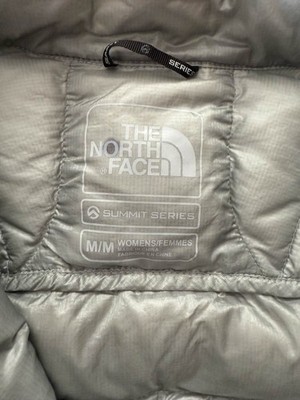 The North Face Summit Series 800 Down Puffer Jacket Women's Gray S