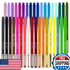 Uchida Le Pen 36-Color Set Fine Point Pens for Journaling Art Notes