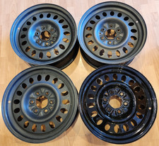 SET OF (4) 17" CHEVY TRAILBLAZER, GMC FACTORY OEM STEEL RIMS 17x7 2002-2009
