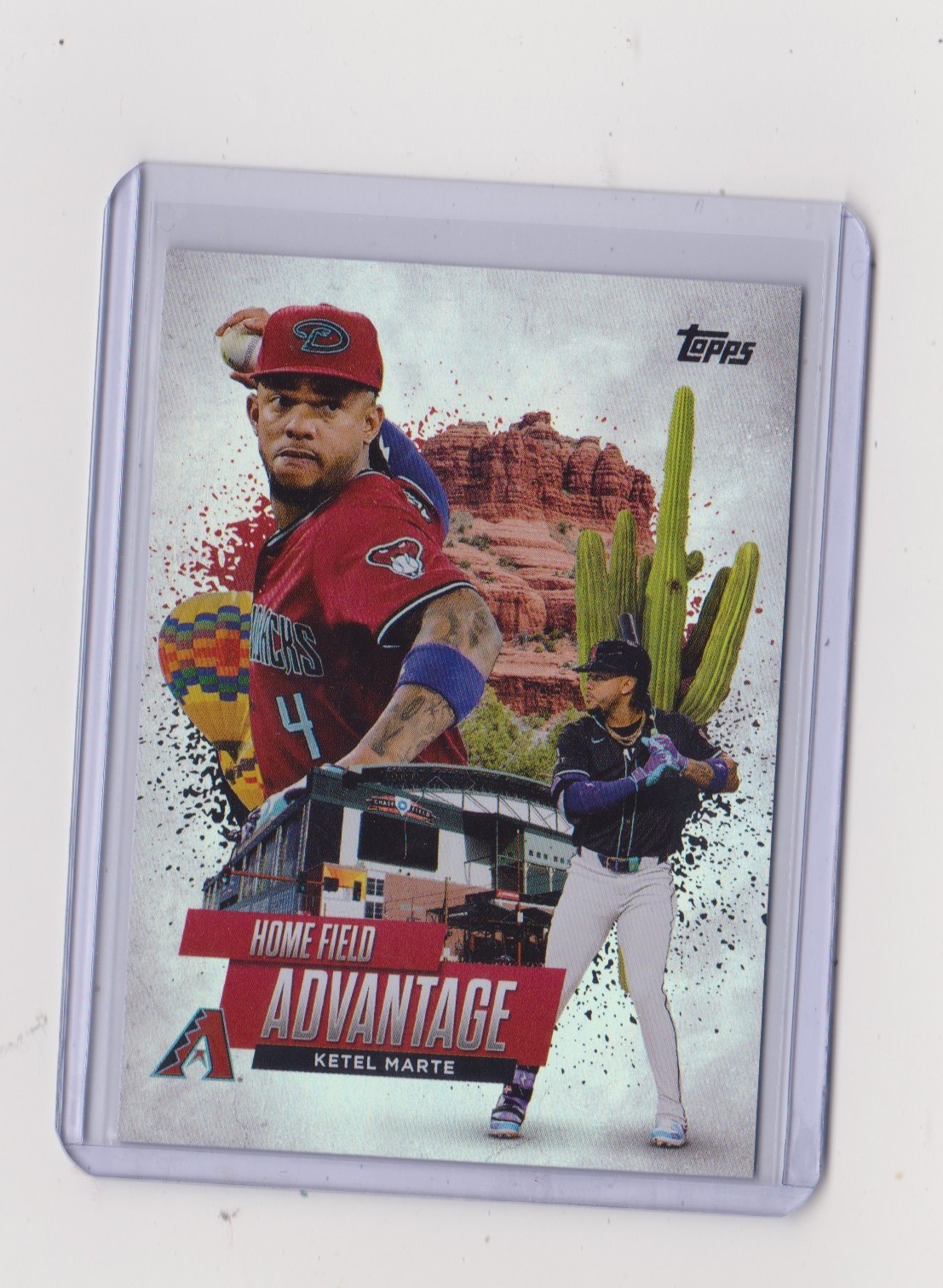 Ketel Marte 2025 Topps HOME FIELD ADVANTAGE Card #HA-20  SSP  ARIZONA