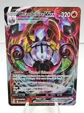 Chandelure Vmax 040/264 Fusion Strike Full Art Ultra Rare Pokemon Card
