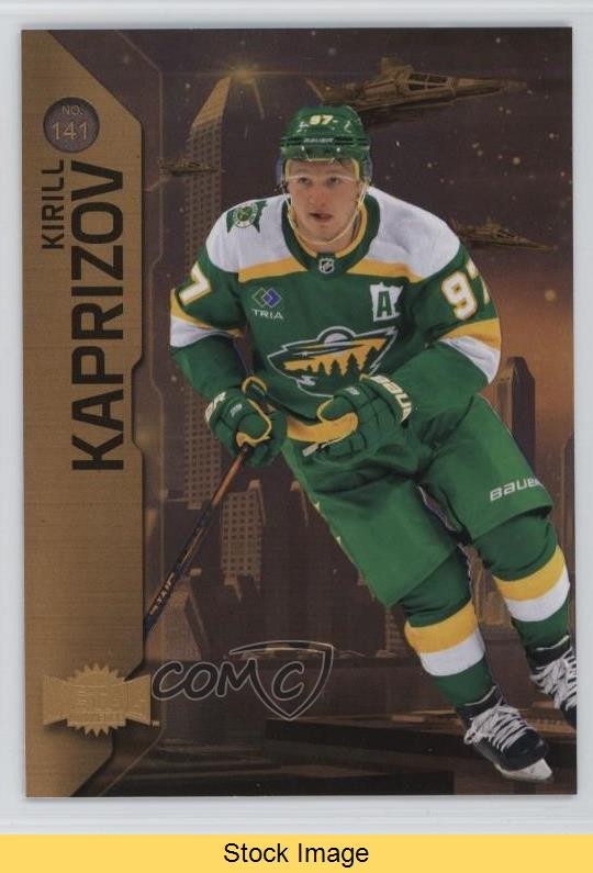 2023-24 Skybox Metal Universe Stars Gold Spectrum FX Kirill Kaprizov #141 READ